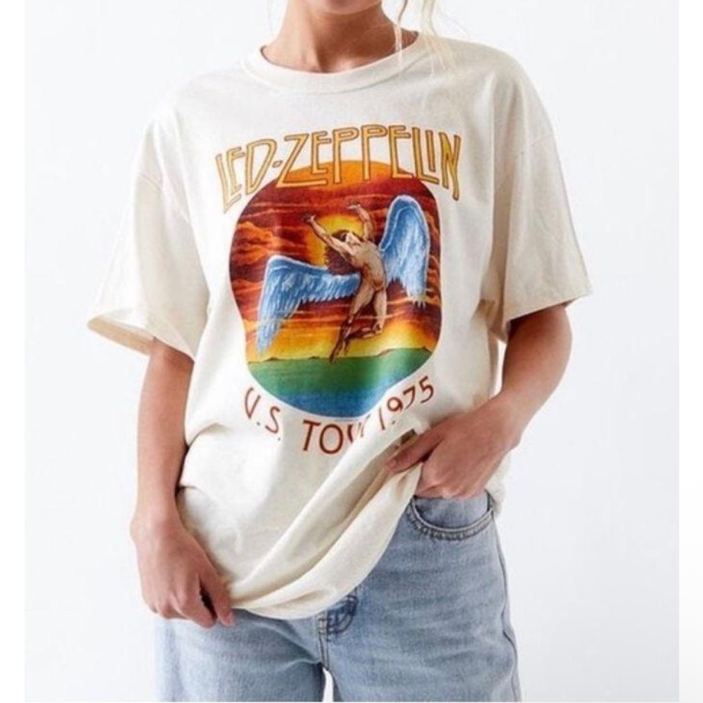 Led Zeppelin Cream Graphic Tee